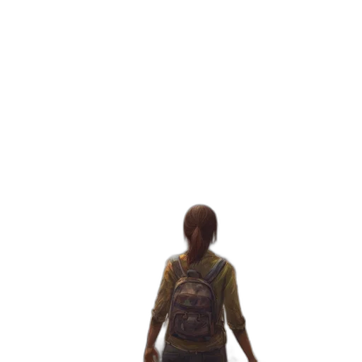 jacket, dress, creature, robot transparent PNG cut-out