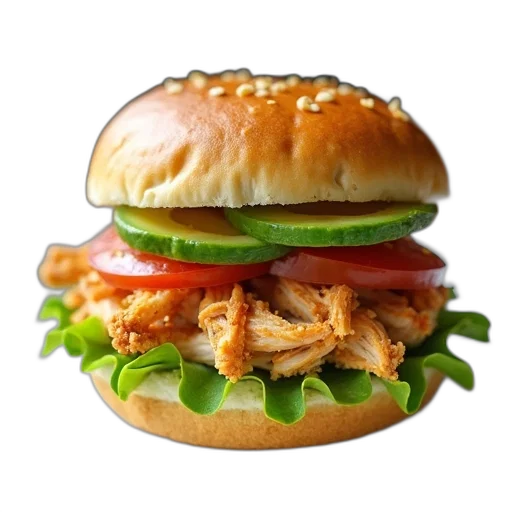 food, animal, 3d render, photorealistic transparent PNG cut-out