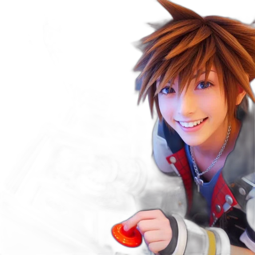 3d render, photorealistic, concept art, anime transparent PNG cut-out