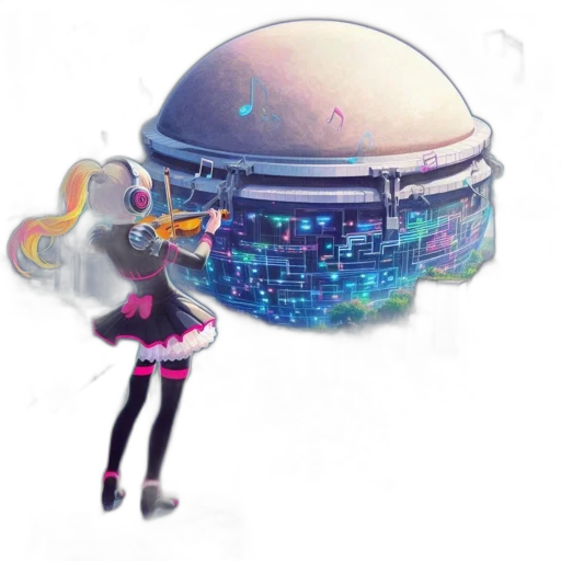 robot, hat, staff, crown transparent PNG cut-out