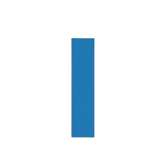 staff, robot, pixel art, blue transparent PNG cut-out