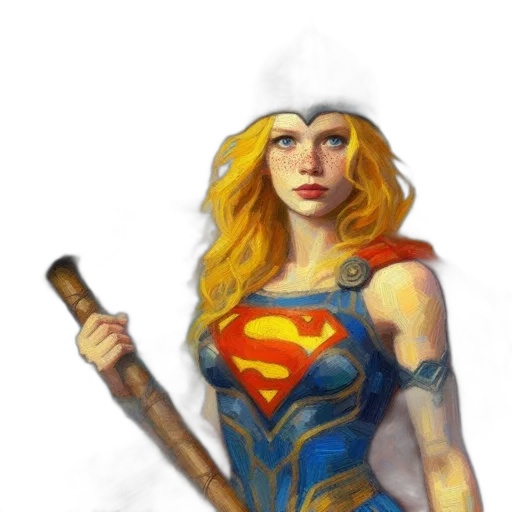 staff, fantasy art, comic book art, concept art transparent PNG cut-out