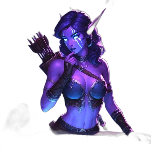 staff, concept art, fantasy art, cyberpunk transparent PNG cut-out