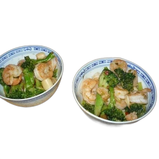 food, photorealistic, two, bowls transparent PNG cut-out