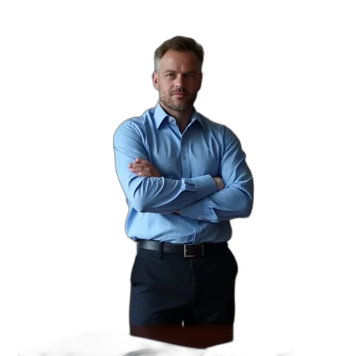 furniture, staff, jacket, face transparent PNG cut-out