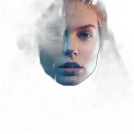 face, mask, robot, creature transparent PNG cut-out