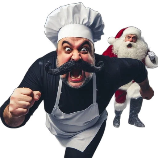 food, staff, snowy, landscape transparent PNG cut-out