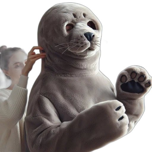 creature, animal, mask, staff transparent PNG cut-out