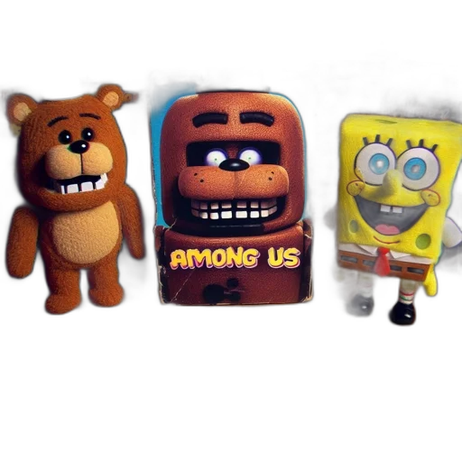 3d render, concept art, cartoon, display transparent PNG cut-out