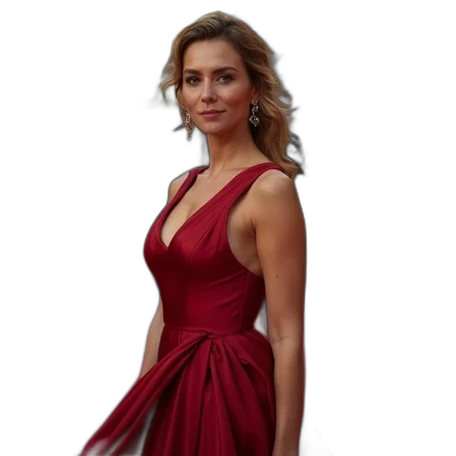 dress, crown, staff, jewelry transparent PNG cut-out