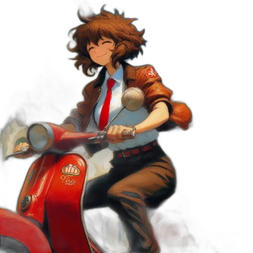 concept art, anime, fantasy art, comic book art transparent PNG cut-out