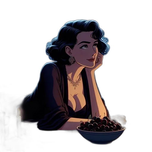 food, crown, concept art, comic book art transparent PNG cut-out