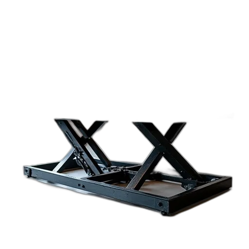 furniture, 3d render, steel, hydraulic transparent PNG cut-out