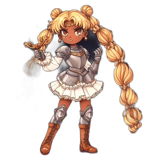 weapon, staff, sword, dress transparent PNG cut-out