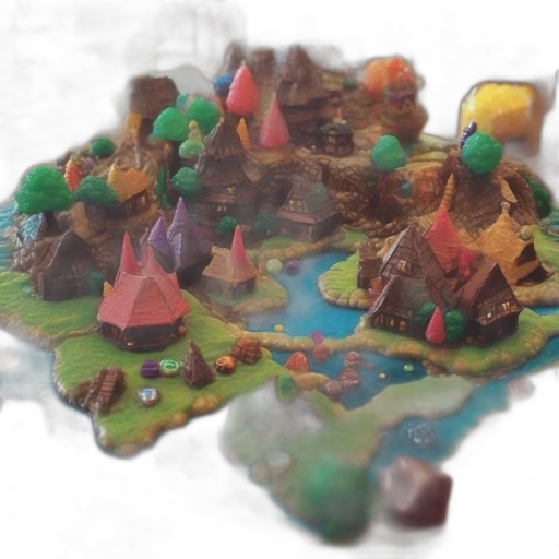 concept art, 3d render, fantasy art, watercolor transparent PNG cut-out