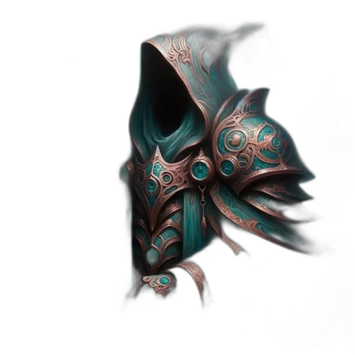 mask, face, weapon, dragon transparent PNG cut-out