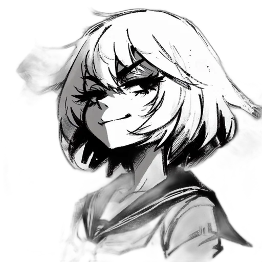 face, mask, hair, staff transparent PNG cut-out