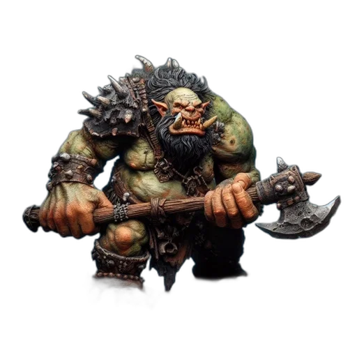 staff, weapon, face, creature transparent PNG cut-out