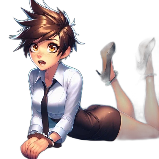 staff, dress, shoes, creature transparent PNG cut-out