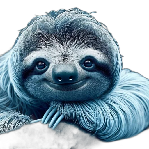 animal, creature, hair, photorealistic transparent PNG cut-out