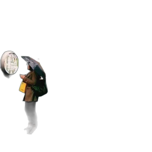 umbrella, jacket, hat, mask transparent PNG cut-out