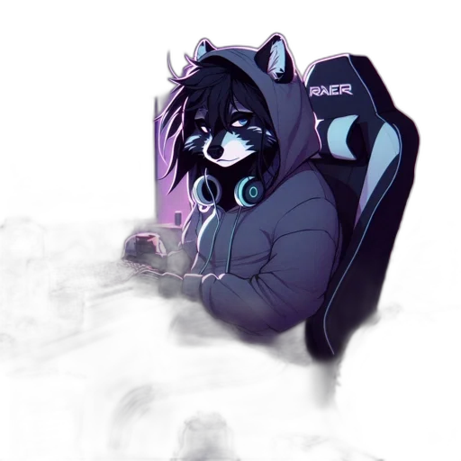 jacket, robot, mask, creature transparent PNG cut-out
