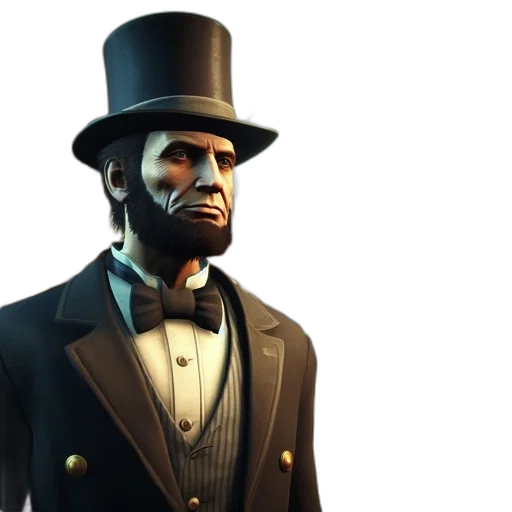 hat, staff, concept art, 3d render transparent PNG cut-out