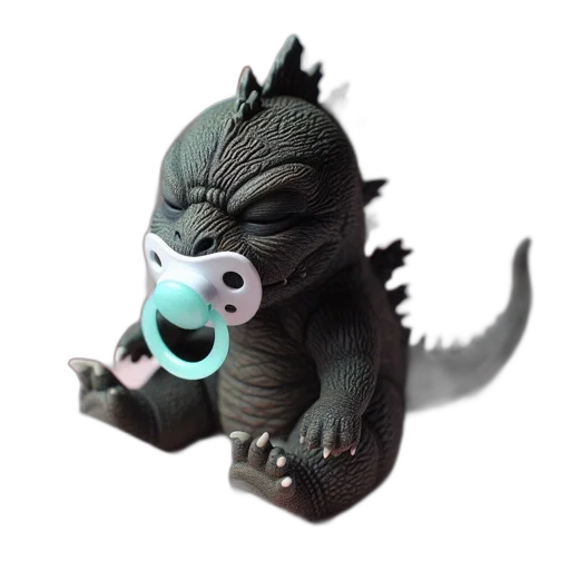 dragon, creature, mask, 3d render transparent PNG cut-out
