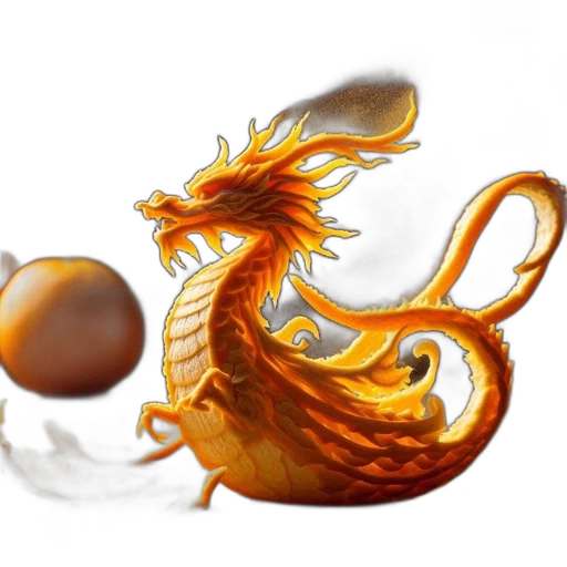 dragon, staff, fantasy art, concept art transparent PNG cut-out