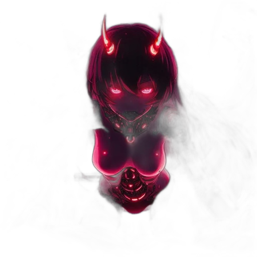 mask, dragon, creature, robot transparent PNG cut-out