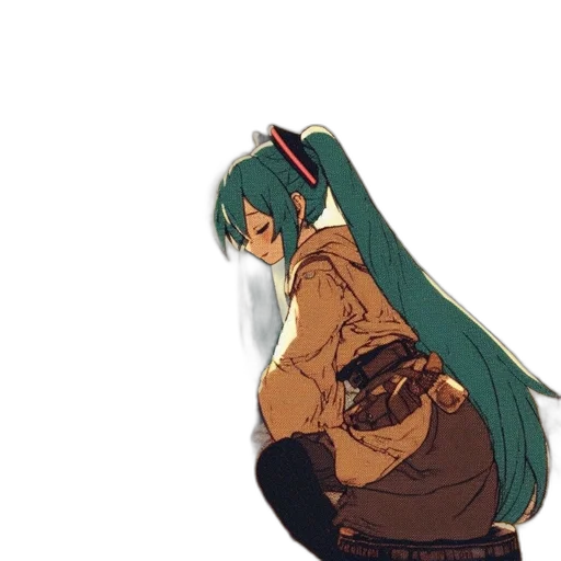 weapon, sword, jacket, staff transparent PNG cut-out