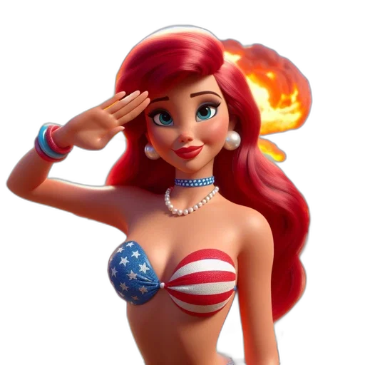 cartoon, 3d render, concept art, comic book art transparent PNG cut-out