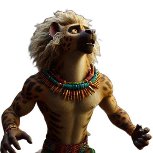 animal, creature, mask, staff transparent PNG cut-out