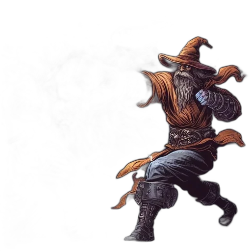 staff, dragon, mask, jacket transparent PNG cut-out