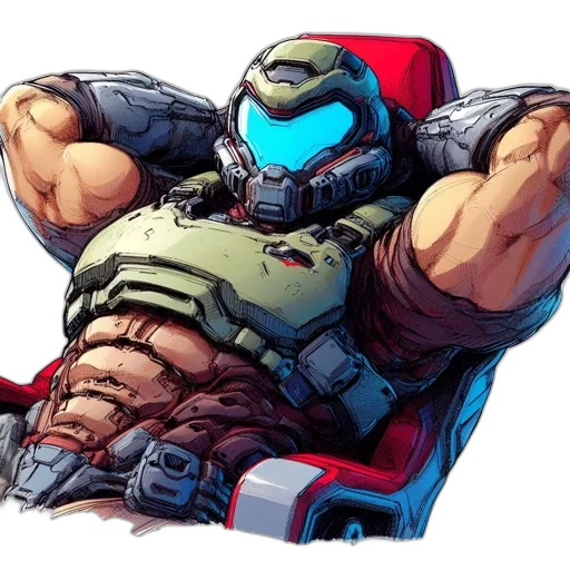 robot, concept art, comic book art, pixel art transparent PNG cut-out