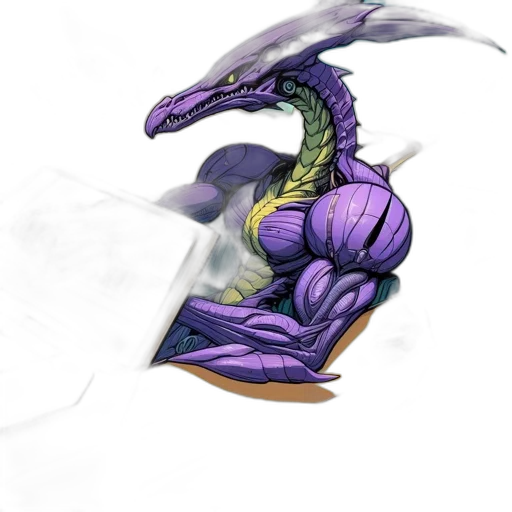 dragon, creature, weapon, staff transparent PNG cut-out