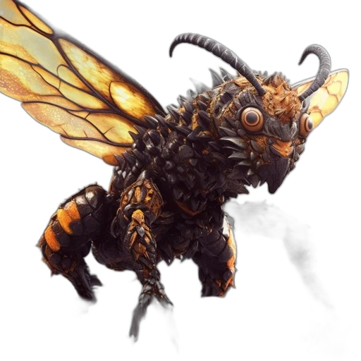 creature, animal, dragon, robot transparent PNG cut-out