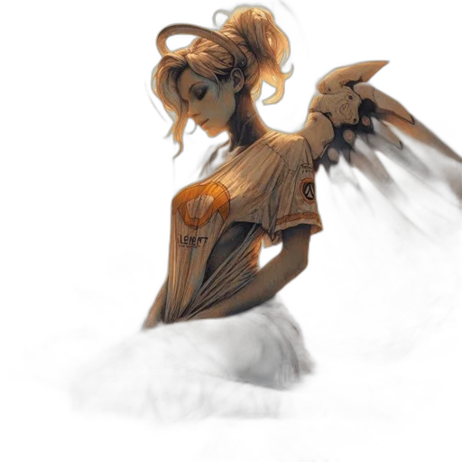 dress, fantasy art, concept art, photorealistic transparent PNG cut-out