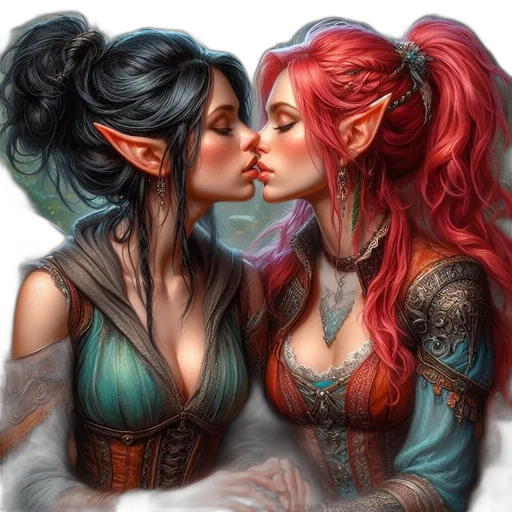 fantasy art, concept art, photorealistic, comic book art transparent PNG cut-out