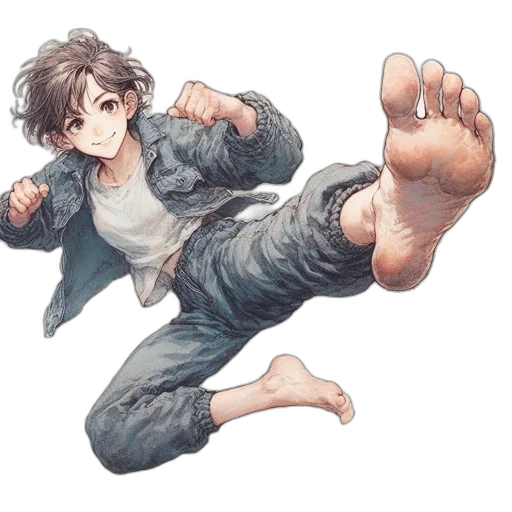 shoes, creature, weapon, concept art transparent PNG cut-out