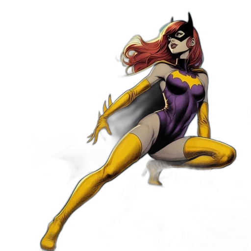 comic book art, concept art, fantasy art, cartoon transparent PNG cut-out