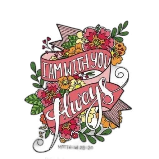 watercolor, floral-themed, adult, coloring transparent PNG cut-out