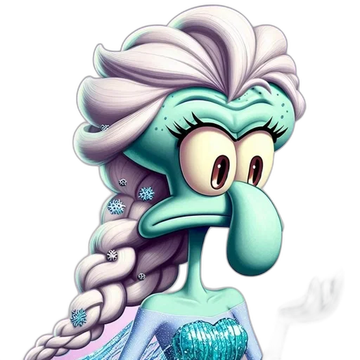dress, crown, staff, mask transparent PNG cut-out