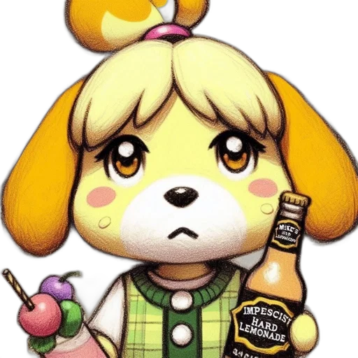 animal, food, bottle, staff transparent PNG cut-out