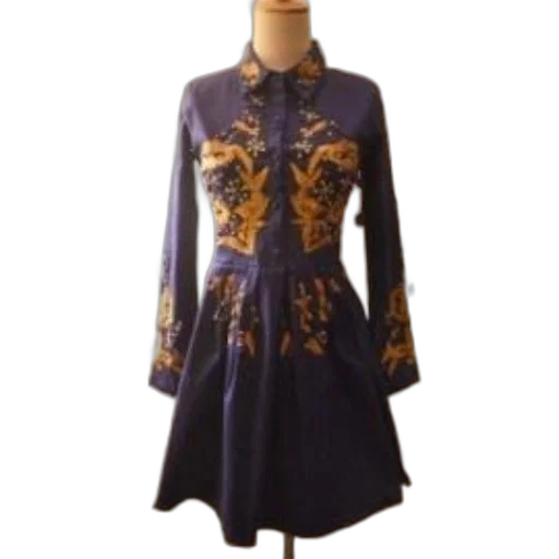 dress, navy, blue, long transparent PNG cut-out