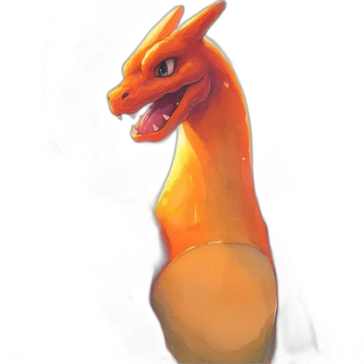 dragon, creature, animal, staff transparent PNG cut-out