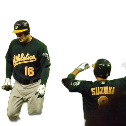 baseball, player, wearing, number transparent PNG cut-out