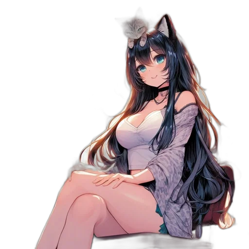 dress, animal, staff, creature transparent PNG cut-out