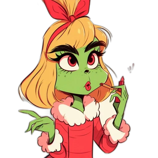 dress, staff, cartoon, concept art transparent PNG cut-out