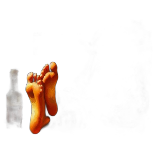 shoes, bottle, robot, face transparent PNG cut-out